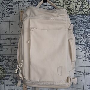 Bagsmart Minimalist Cream Backpack - Versatile Everyday Bag